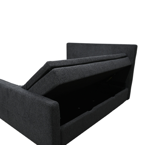 Boxspring Ameland 140x200 met opbergruimte