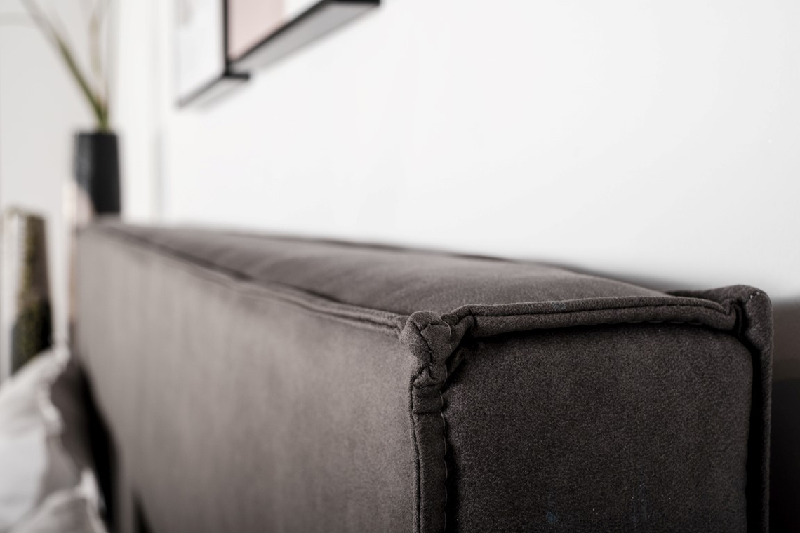 Ledikant Novar 180x200 Antraciet