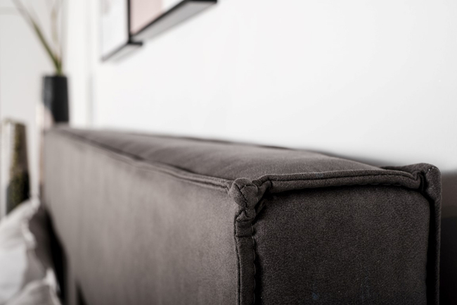 Ledikant Novar 180x200 Antraciet