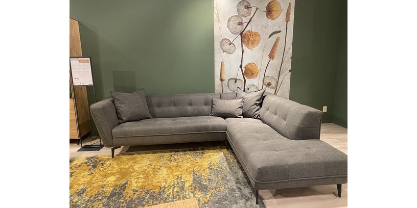 (Showroommodel) INHOUSE Hoekbank Sontino Dark Grey