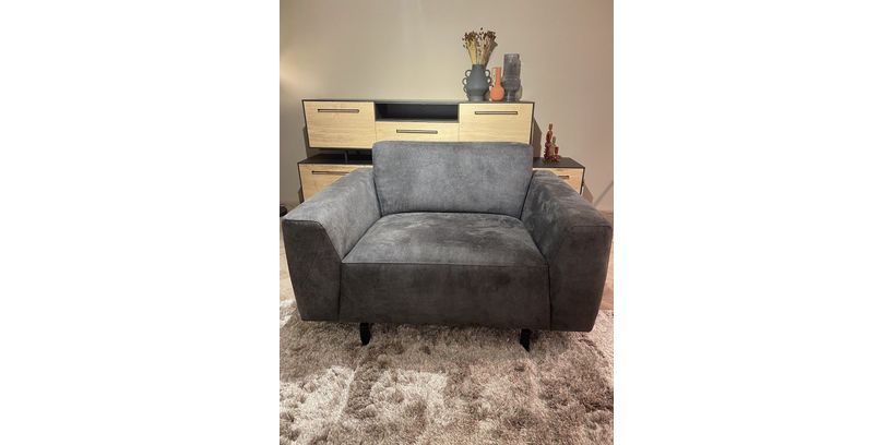 (Showroommodel) INHOUSE Loveseat Carolina Graphite