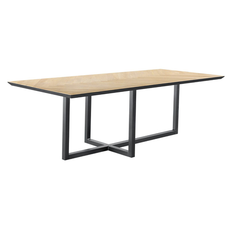 (Showroommodel) INHOUSE Eettafel Taranto Visgraat