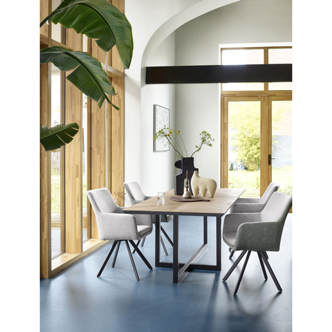 (Showroommodel) INHOUSE Eettafel Taranto Visgraat