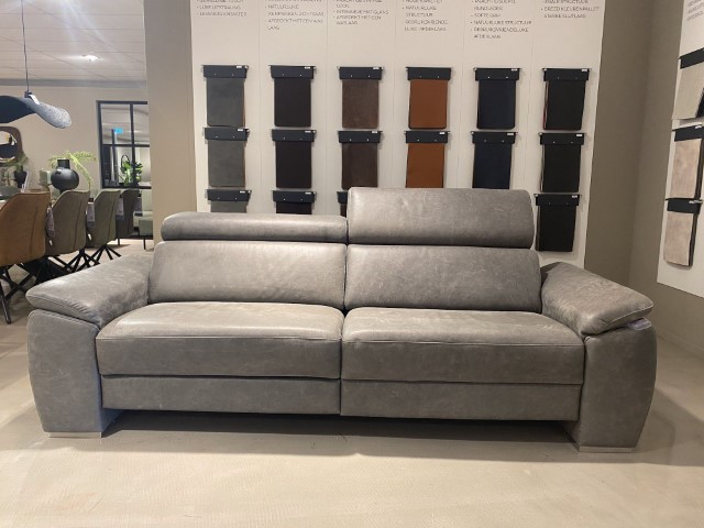 (Showroommodel) INHOUSE Bank Rigas 3-Zits Grijs