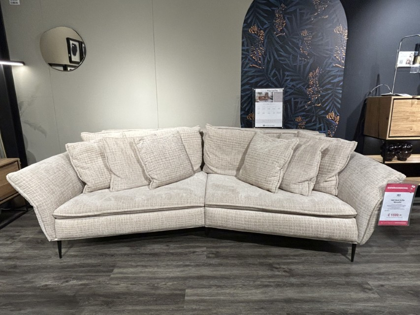 (Showroommodel) H&H Bank Marseille 4-Zits Creme