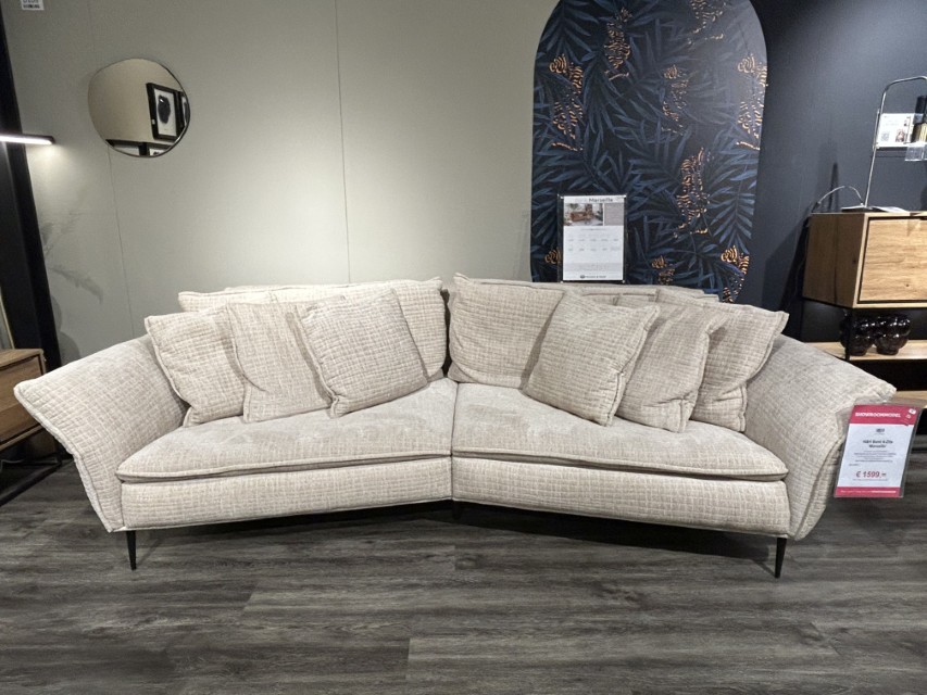 (Showroommodel) H&H Bank Marseille 4-Zits Creme