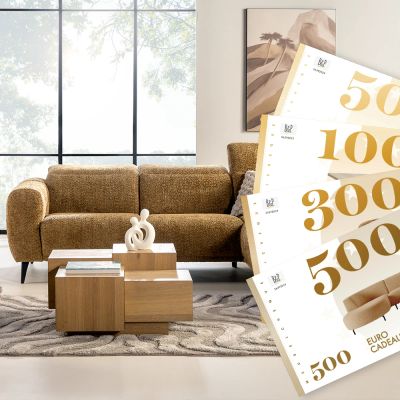 Tot € 500 aan meubelcheques cadeau | Bouman & Potter
