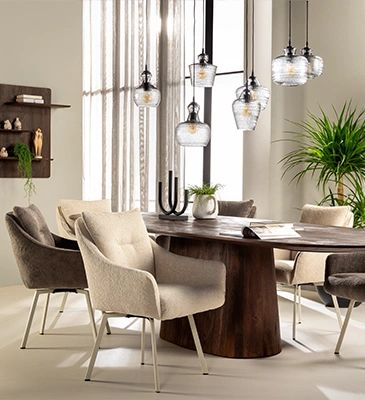 Eetkamer stijl landelijk | Woonboulevard Poortvliet XXL