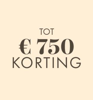 Profiteer van tot wel € 750 stapelkorting bij Bouman & Potter 