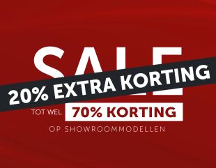 20% extra korting op reeds afgeprijsde showroommodellen tijdens de Final Sale | Woonboulevard Poortvliet XXL
