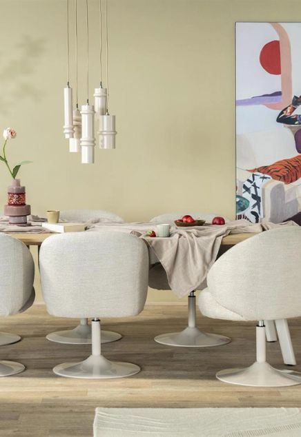 eetkamerset lichte kleuren | Bouman & Potter