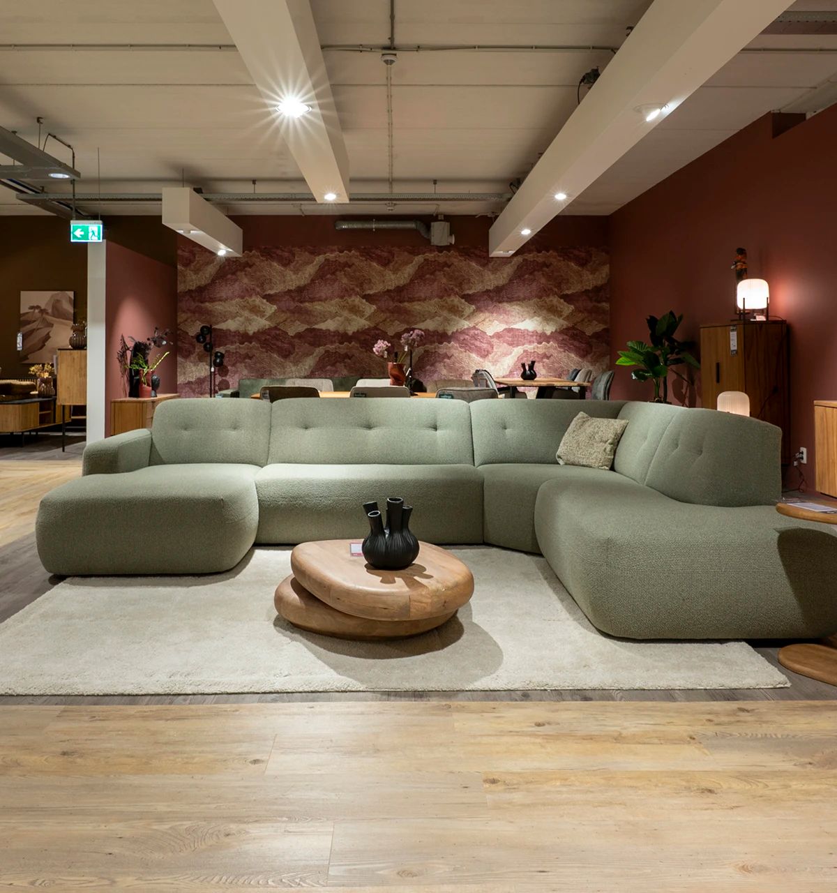 Ontdek hoekbanken in onze showroom, kom langs bij Woonboulevard Poortvliet XXL