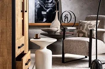 Ontdek onze kleur gebruik voor een industrieel interieur bij Woonboulevard Poortvliet XXL