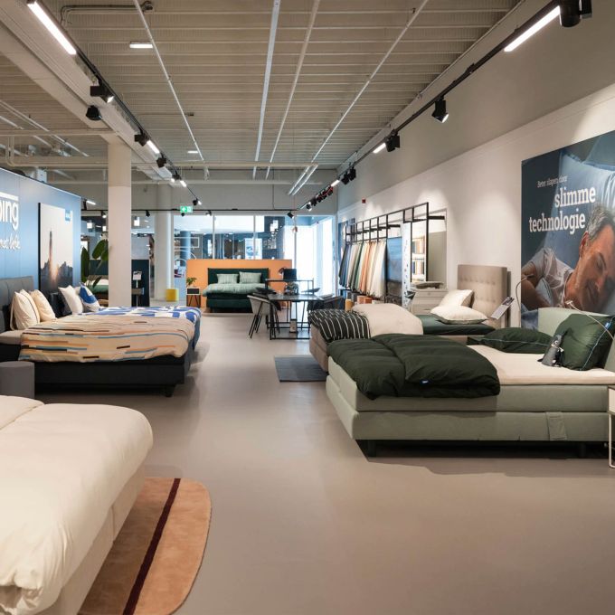 Ontdek Auping Store in de showroom | Woonboulevard Poortvliet XXL