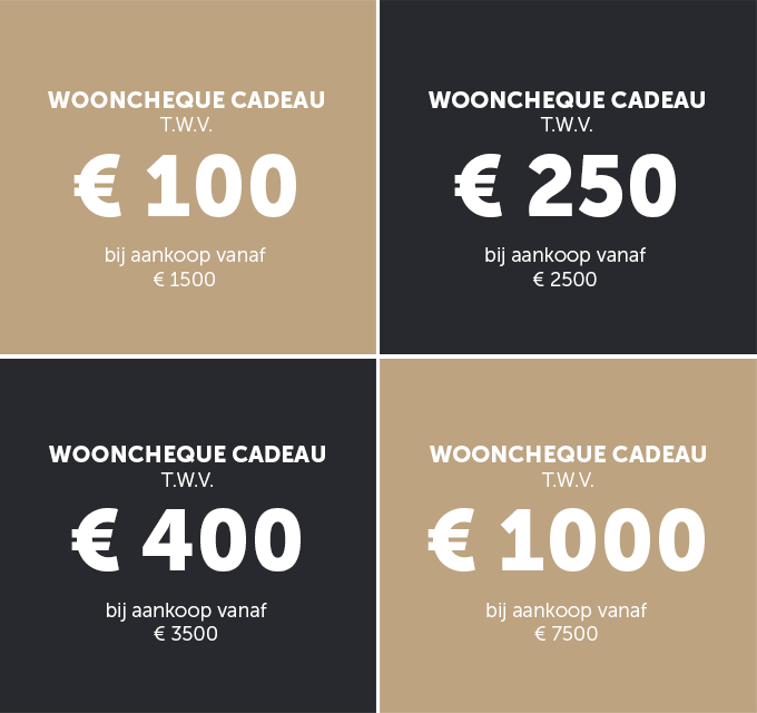 Bekijk hier hoe hoog je korting is | Weyts Interieur Poortvliet