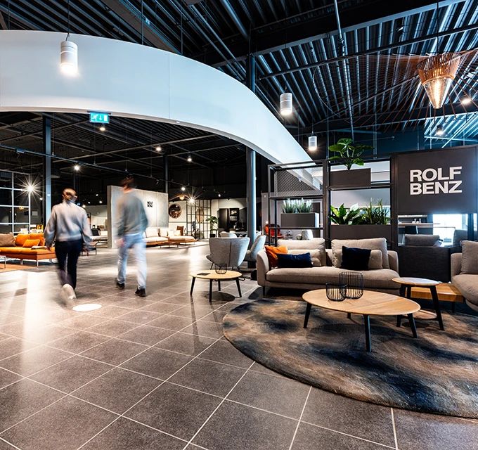 Plan je bezoek aan ons Rolf Benz Experience Center in Poortvliet | Woonboulevard Poortvliet XXL