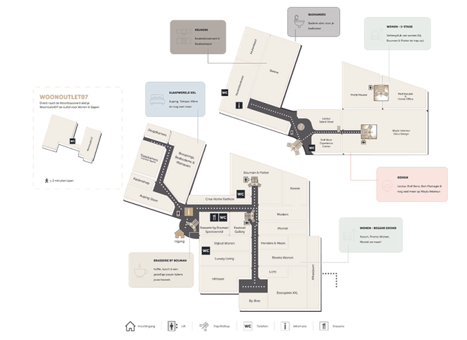 Plattegrond | Woonboulevard Poortvliet XXL