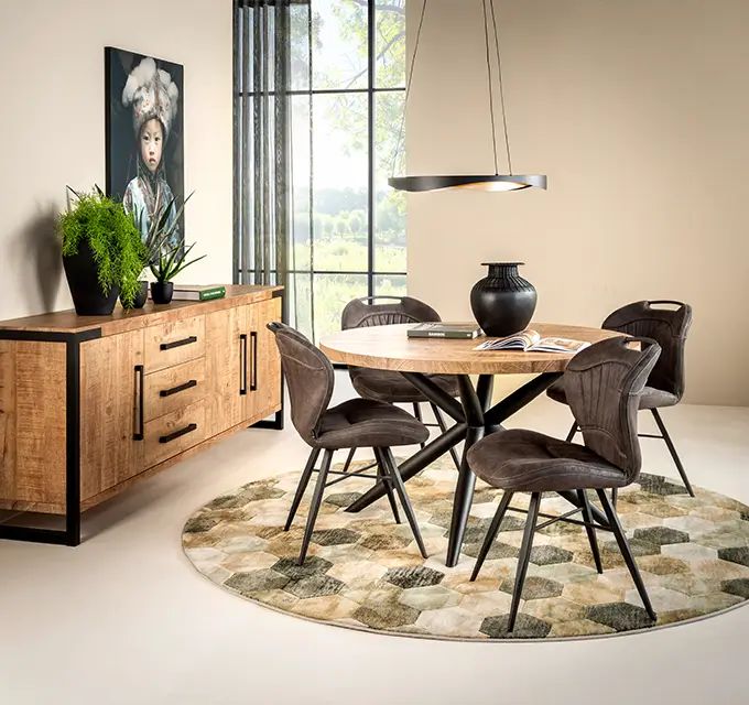 Ronde Eettafel | Woonboulevard Poortvliet