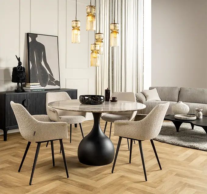 Ronde Eettafel | Woonboulevard Poortvliet