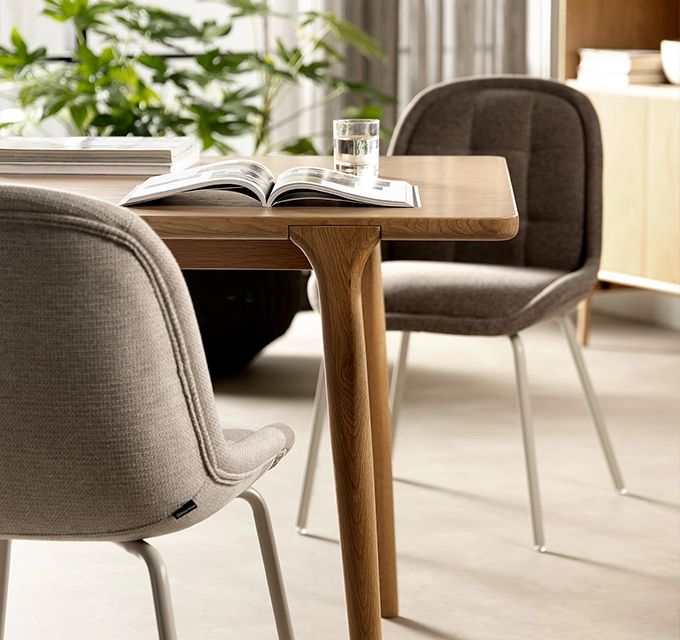 rechthoekige eettafel | Bouman & Potter