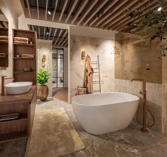 Ontdek deze badkamer bij Baderie | Woonboulevard Poortvliet XXL