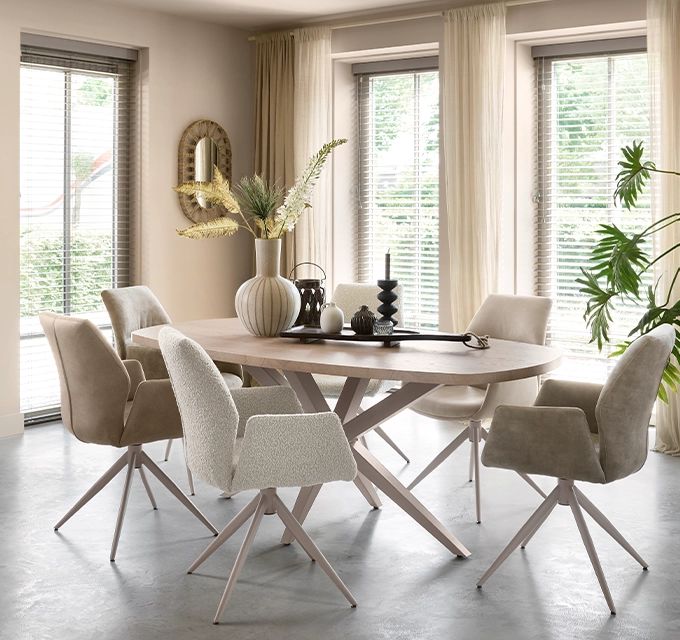 Perfecte eettafel | eetkamer inspiratieblog Woonboulevard Poortvliet XXL