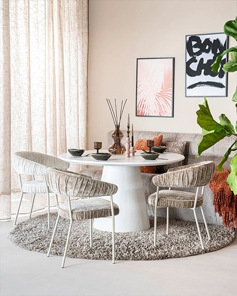 Shop deze eetkamer look bij Woonboulevard Poortvliet XXL