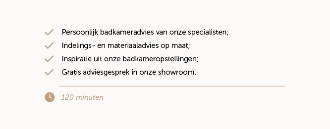 Dit krijg je allemaal tijdens een badkameradvies gesprek | Woonboulevard Poortvliet XXL