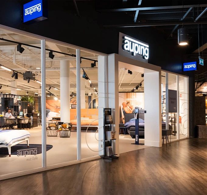 Auping met boxsprings, matrassen en slaapcomfort bij Woonboulevard Poortvliet XXL